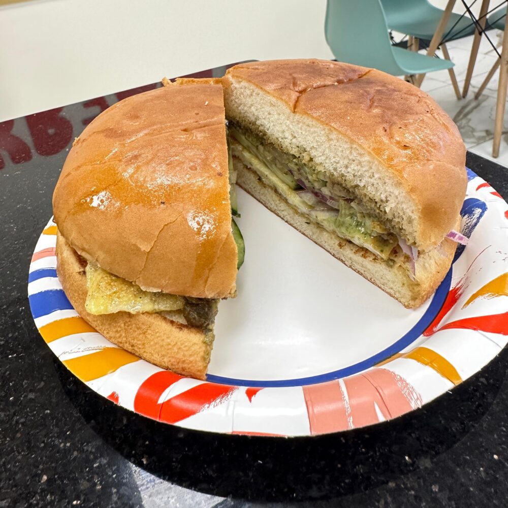 Chicken Bun Kabab